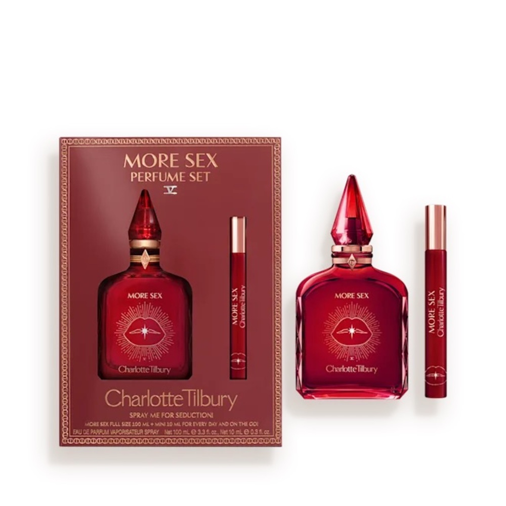 Charlotte Tilbury Fragrance Collection in Deep Red